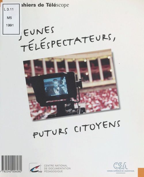 Couverture ebook de Jeunes téléspectateurs, futurs citoyens, de Gilles Gony