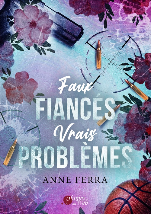 Couverture ebook de Faux fiancés, vrais problèmes, de Anne Ferra
