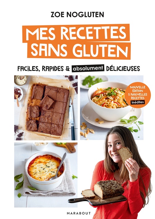 ebook cover of Mes recettes sans gluten - Nouvelle édition, by Zoe Nogluten