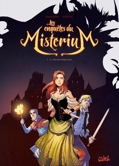 ebook cover of Les Enquêtes du misterium T01 - Le Mystère Baphomet, by Jean-Charles Gaudin