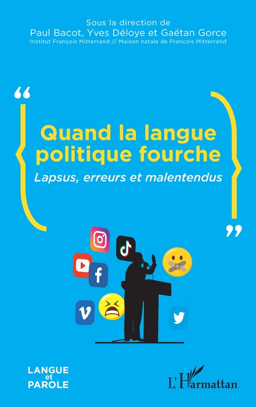 ebook cover of Quand la langue politique fourche, by