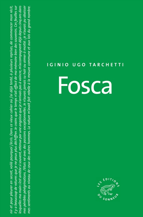 Couverture ebook de Fosca, de Iginio Ugo Tarchetti