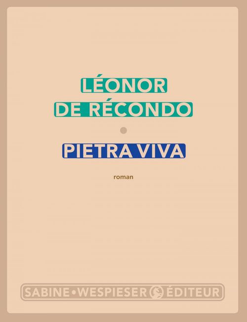 Couverture ebook de Pietra viva, de Léonor de Récondo