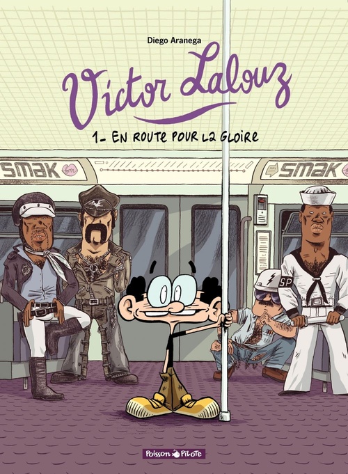 Couverture ebook de Victor Lalouz - Tome 1 - En route pour la gloire, de Diego Aranega