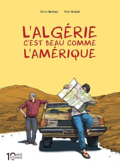 ebook cover of L'Algérie c'est beau comme l'Amérique, by Olivia Burton, Mahi Grand