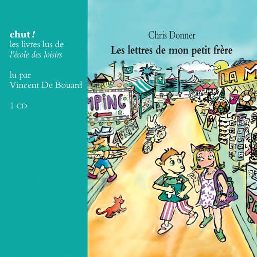 audiobook cover of Les lettres de mon petit frère, by Chris Donner