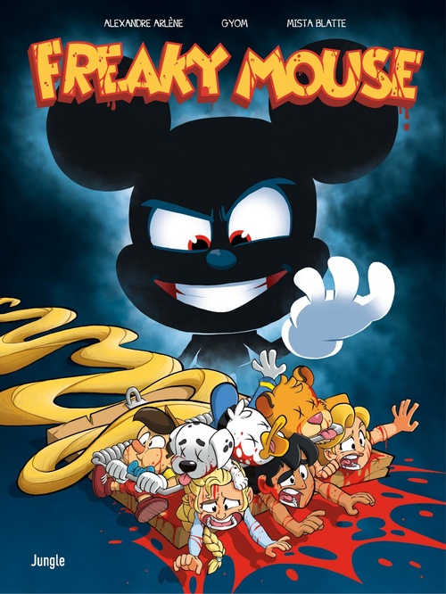Couverture ebook de Freaky Mouse - Tome 1, de Alexandre Arlène, Gyom