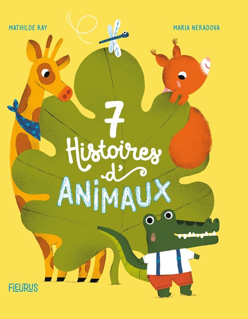 Couverture ebook de 7 histoires d'animaux, de Mathilde Ray