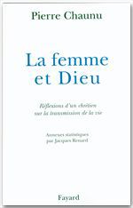 Couverture ebook de La Femme et Dieu, de Pierre Chaunu