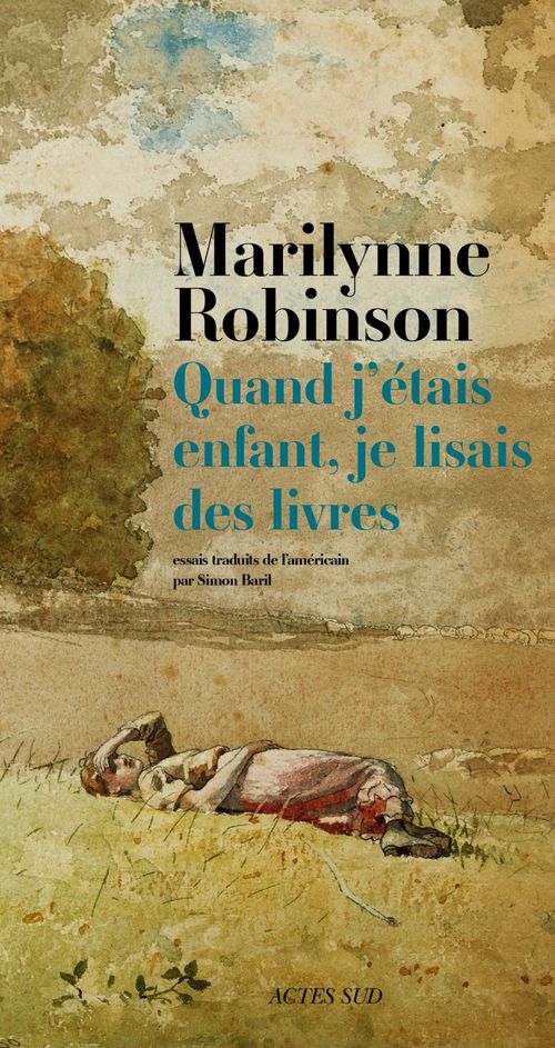 Couverture ebook de Quand j'étais enfant, je lisais des livres, de Marilynne Robinson