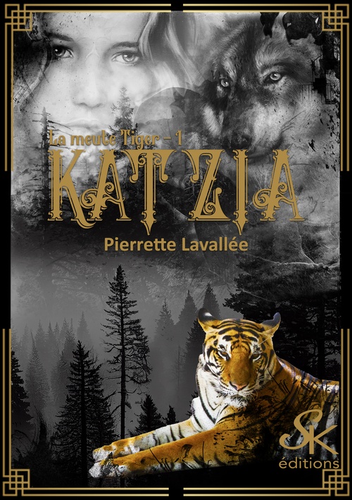 ebook cover of La meute Tiger 1, by Pierrette Lavallée