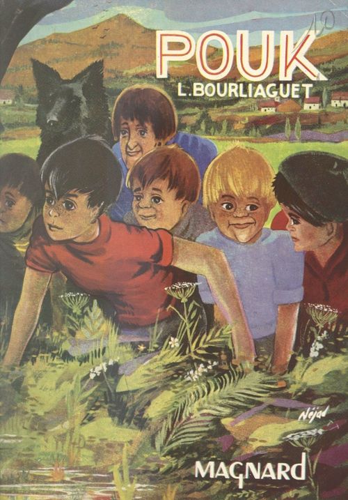 Couverture ebook de Pouk et ses loups-garous, de Leonce Bourliaguet