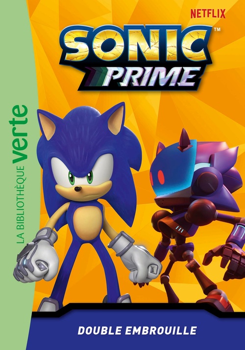 Couverture ebook de Sonic Prime, Tome 13 - Double embrouille, de Sega
