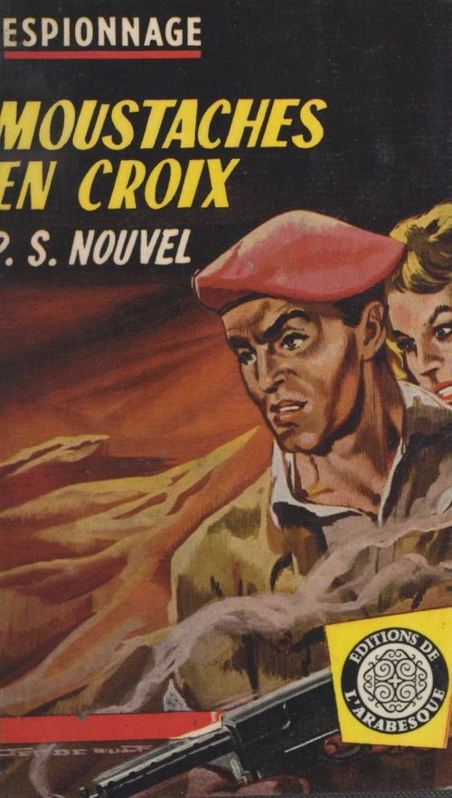 Couverture ebook de Moustaches en croix, de P. S. Nouvel
