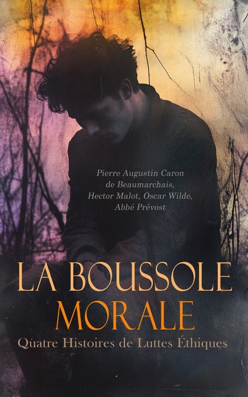 Couverture ebook de La Boussole Morale : Quatre Histoires de Luttes Éthiques, de Abbé Prévost, Hector Malot, Oscar Wilde, Pierre Augustin Caron De Beaumarchais