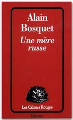 Couverture ebook de Une mère russe, de Alain Bosquet