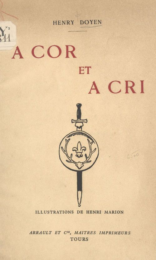 Couverture ebook de À cor et à cri, de Henry Doyen