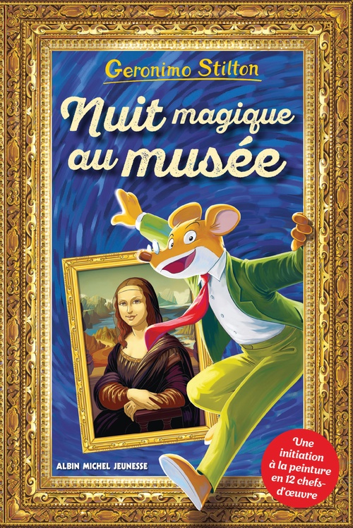 Couverture ebook de Nuit magique au musée, de Geronimo Stilton