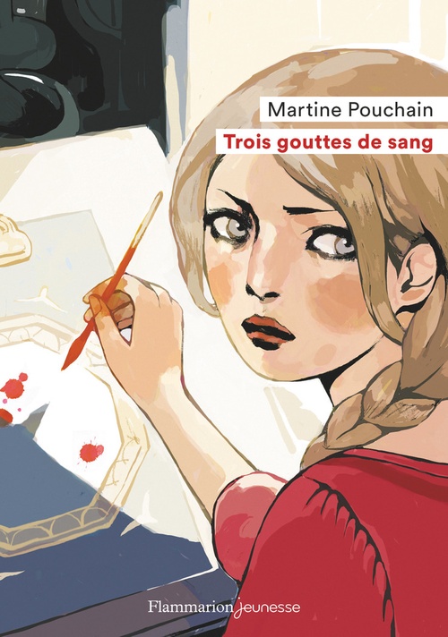 ebook cover of Trois gouttes de sang, by Martine Pouchain