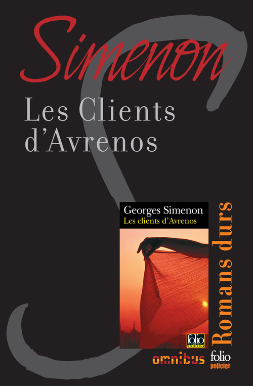 ebook cover of Les clients d'Avrenos, by Georges Simenon