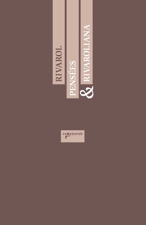 Couverture ebook de Pensées & Rivaroliana, de Antoine de Rivarol