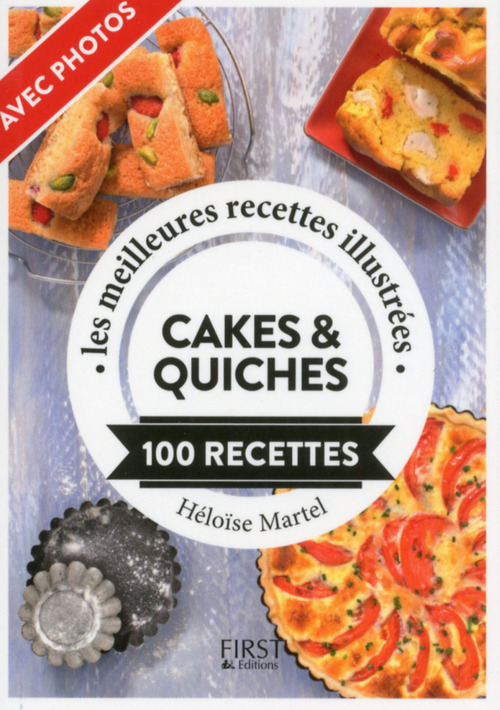 Couverture ebook de Petit livre de - Cakes & quiches - 100 recettes, de Héloïse Martel