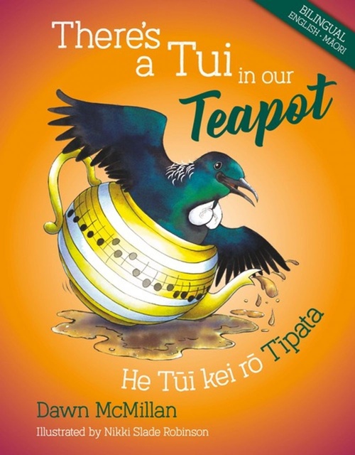 Couverture ebook de There's a Tui in our Teapot, de Nikki Slade Robinson, Dawn Mcmillan