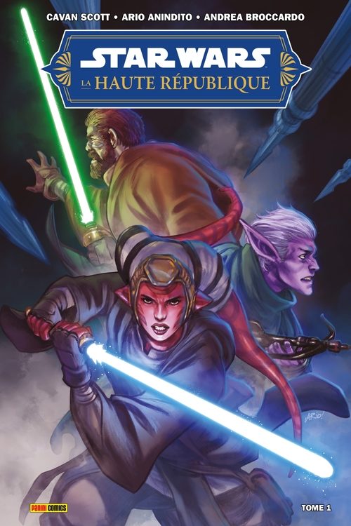 ebook cover of Star Wars : La Haute République (2022) T01, by Cavan Scott