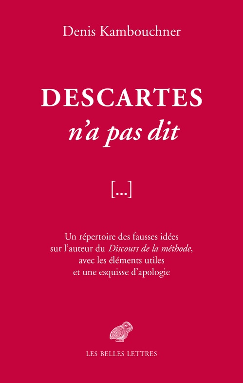 ebook cover of Descartes n'a pas dit, by Denis Kambouchner