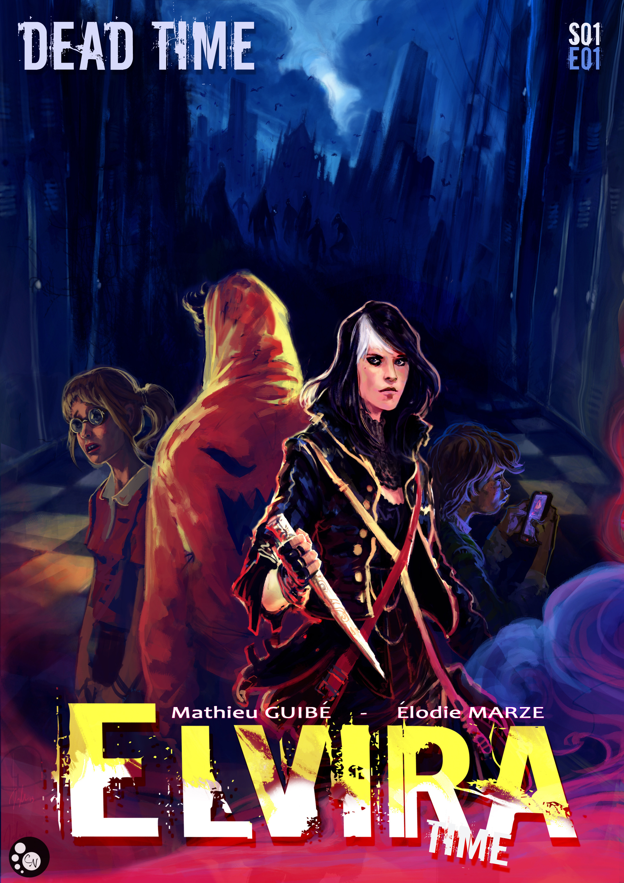 ebook cover of Elvira Time - Saison 1 Episode 1, by Mathieu Guibé