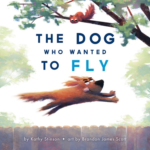 ebook cover of The Dog Who Wanted to Fly, by Kathy Stinson