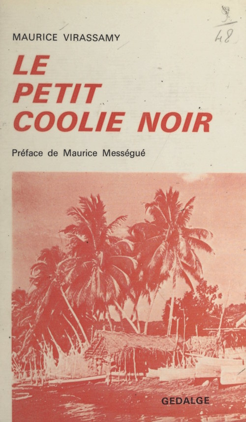 Couverture ebook de Le petit coolie noir, de Maurice Virassamy