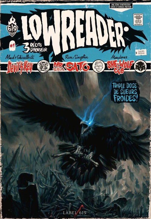 Couverture ebook de LowReader - Tome 1, de RUN, Mud, Florent Maudoux, Guillaume Singelin, Nicolas Ghisalberti