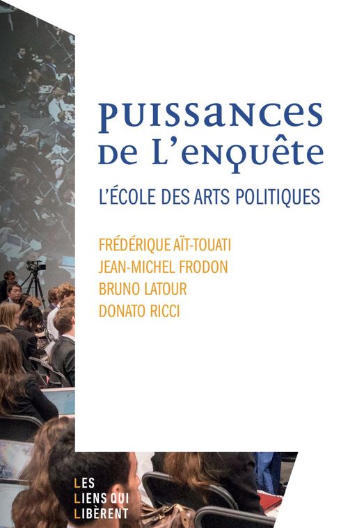 ebook cover of Puissance de l'enquête, by Bruno Latour, Frédérique Ait-touati, Donato Ricci, Jean-michel Frodon
