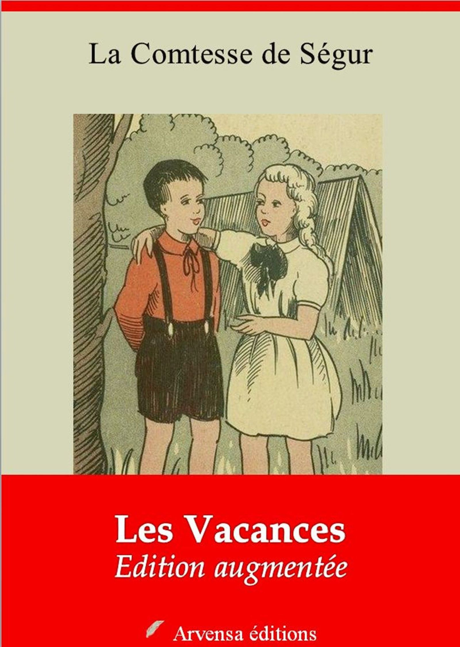 Couverture ebook de Les Vacances - suivi d'annexes, de Sophie de Ségur