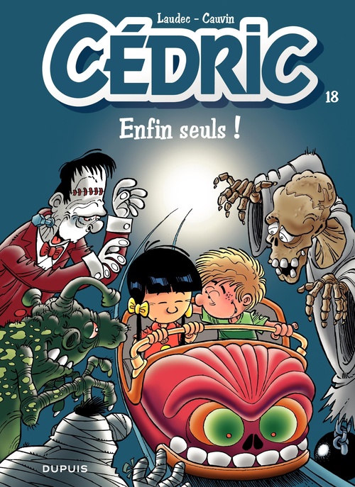 Couverture ebook de Cédric - Tome 18 - Enfin seuls !, de Raoul Cauvin, Laudec