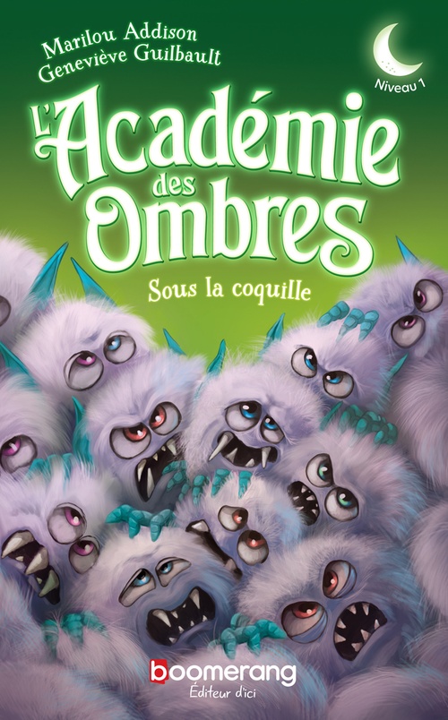 Couverture ebook de Sous la coquille, de Marilou Addison, Geneviève Guilbault