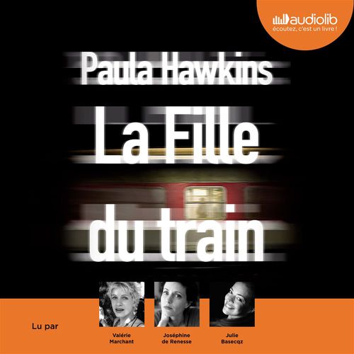 audiobook cover of La Fille du train, by Paula Hawkins