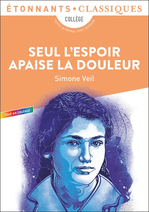 ebook cover of Seul l'espoir apaise la douleur, by Simone Veil