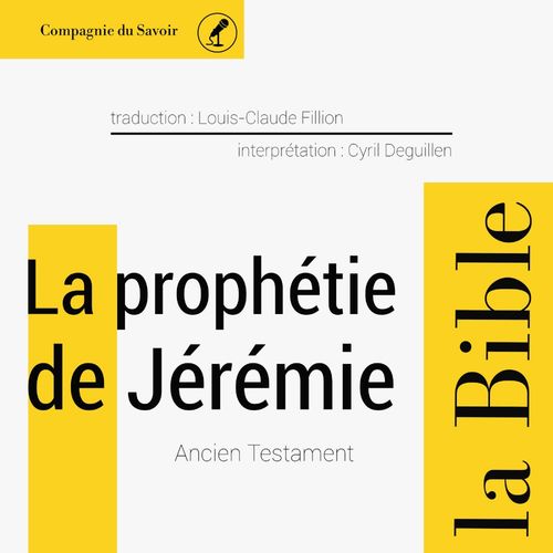 audiobook cover of La Prophétie de Jérémie, by Anonyme