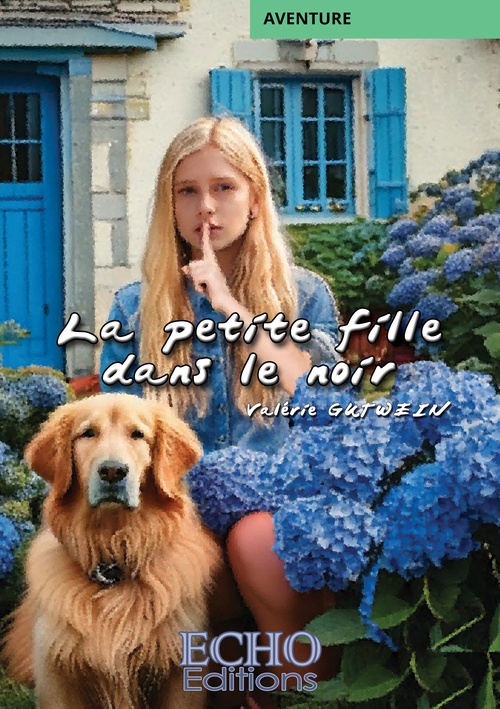 Couverture ebook de La petite fille dans le noir, de Valérie Gutwein
