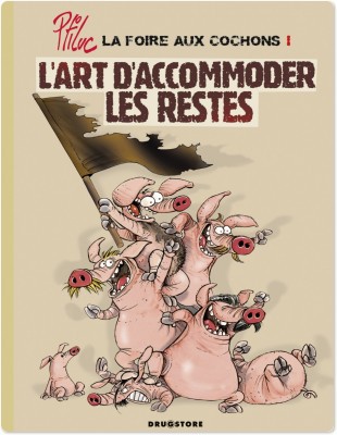 Couverture ebook de La foire aux cochons - Tome 01, de Ptiluc