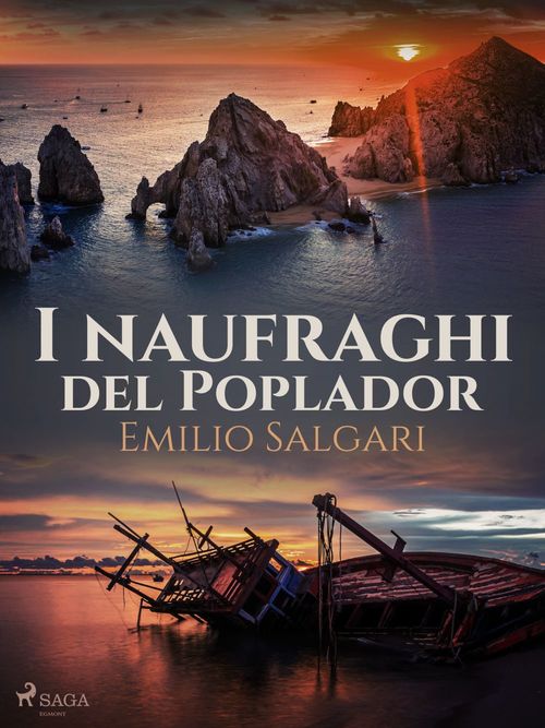 ebook cover of I naufraghi del Poplador, by Emilio Salgari