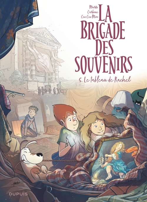 Couverture ebook de La brigade des souvenirs - Tome 5 - Le tableau de Rachel, de Carbone, Cee Cee Mia