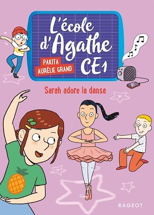 Couverture ebook de Sarah adore la danse, de Pakita