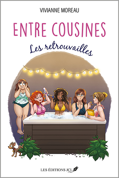 Couverture ebook de Entre cousines: Les retrouvailles, de Vivianne Moreau