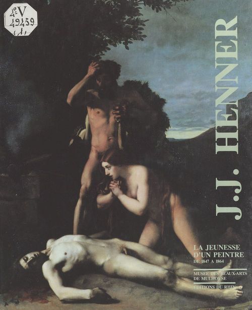 Couverture ebook de Jean-Jacques Henner, la jeunesse d'un peintre, de Isabelle De Lannoy