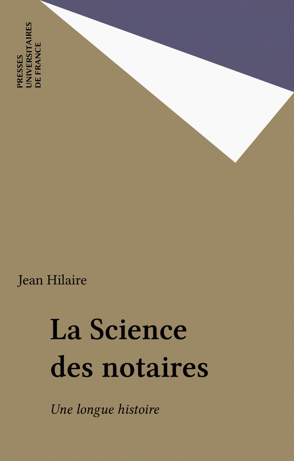 ebook cover of La Science des notaires, by Jean Hilaire