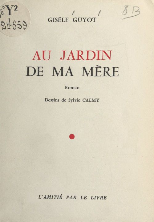 Couverture ebook de Au jardin de ma mère, de Gisele Guyot