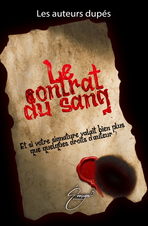 ebook cover of Le contrat du sang, by les Auteurs Dupés